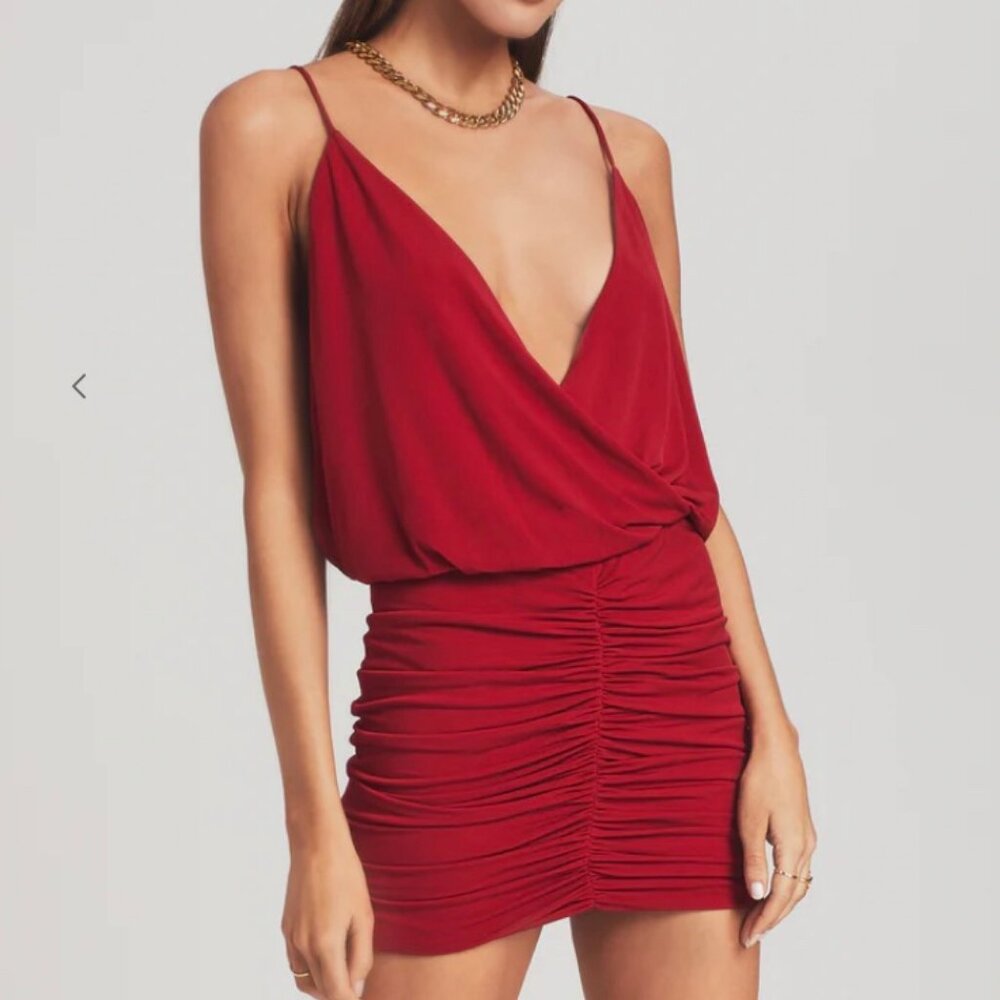 RETROFETE Kai Dress - NWT, Red, Size S